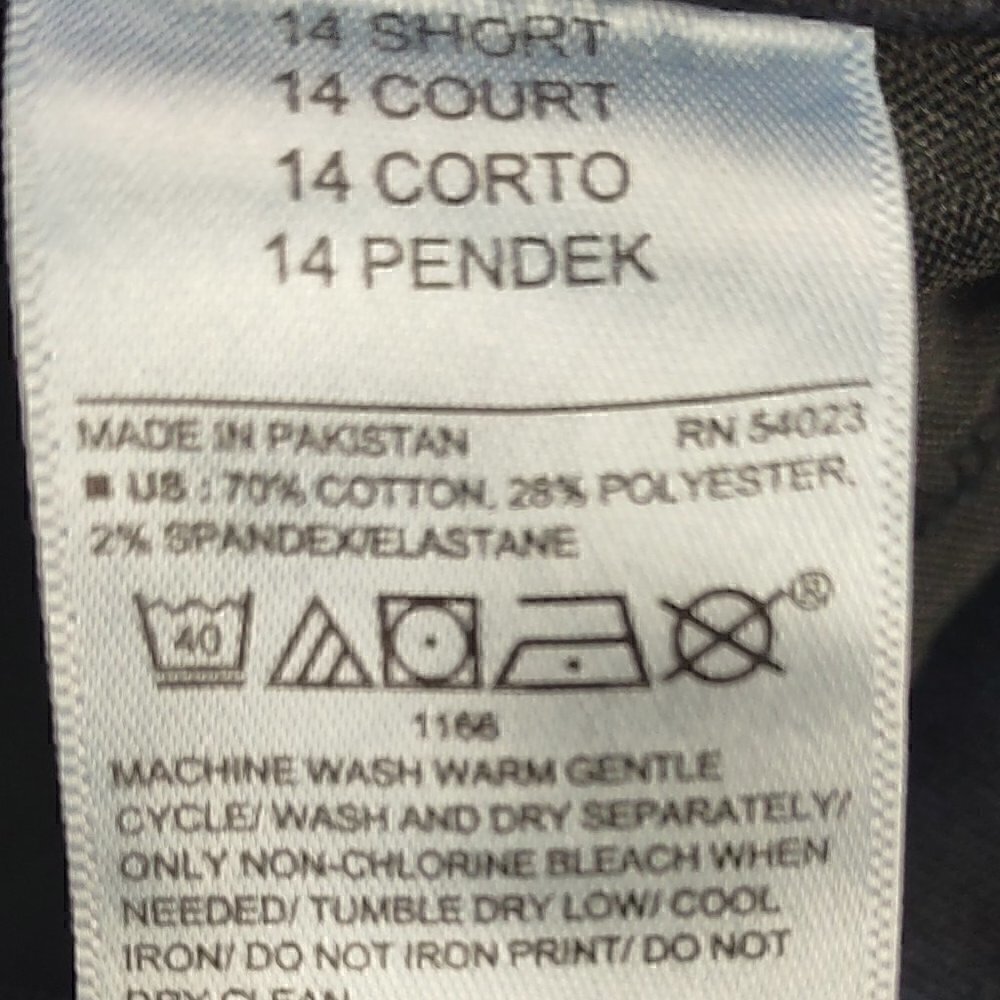 Old Navy RockStar Super Skinny High Rise Deep Blue Jeans Size 14 Short NWOT - Picture 9 of 9
